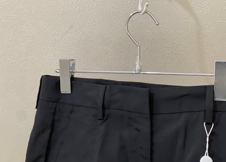 mm6 maison margiela 2020aw nylon blcak trousers dead stock