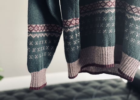 80-90s valentino green knit