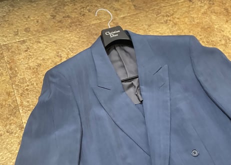 christian dior double set up suit