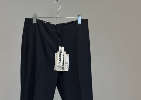 jilsander "本人期" trousers dead stock