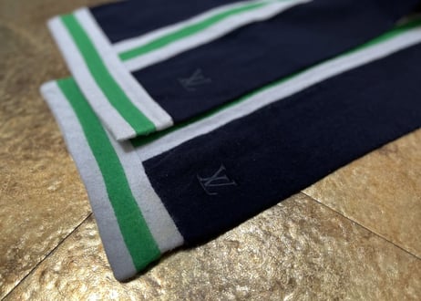 louis vuitton logo muffler