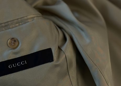 gucci pure silk set up suit