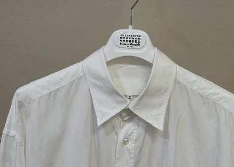 maison margiela "白タグ" over size long shirt