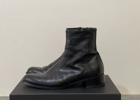 n21 leather heel boots