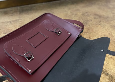 the cambridge satchel company leather bag dead stock