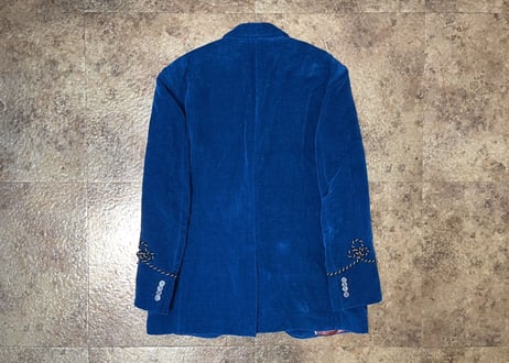 gucci 2019ss velour jacket dead stock