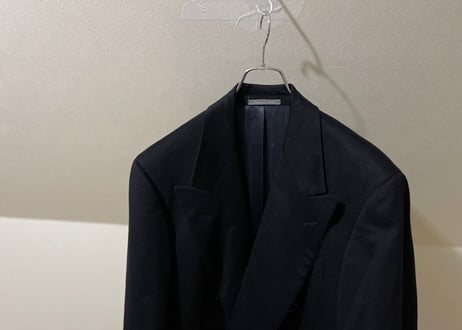 salvatore ferragamo cashmere double chesterfield coat
