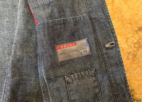 prada sports denim jacket
