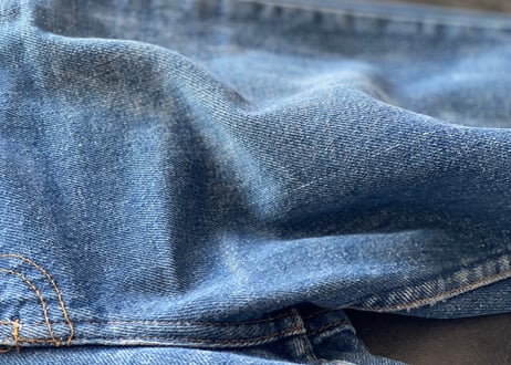 70's jc penny flare denim pants