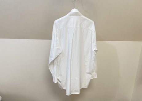 maison margiela "白タグ" over size long shirt