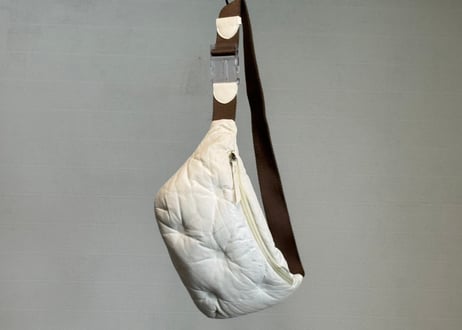 maison margiela glam slam leather shoulder bag