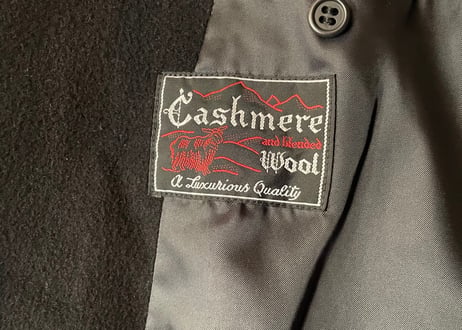 90's cashmerewool double coat