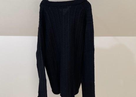 90s  "初期" y's for men cable knit