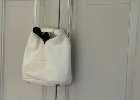 mm6 maison margiela fake leather shoulder japanese bag