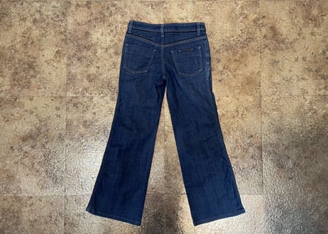 gucci flare denim pants