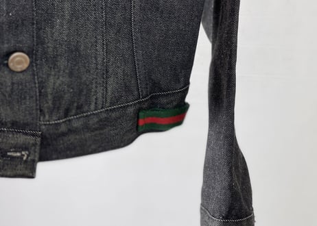 gucci denim jacket dead stock