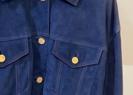 80s loewe leather jacket