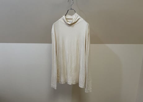 loewe turtleneck logo knit