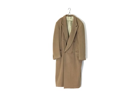80-90s giorgio armani  cashmere double long coat