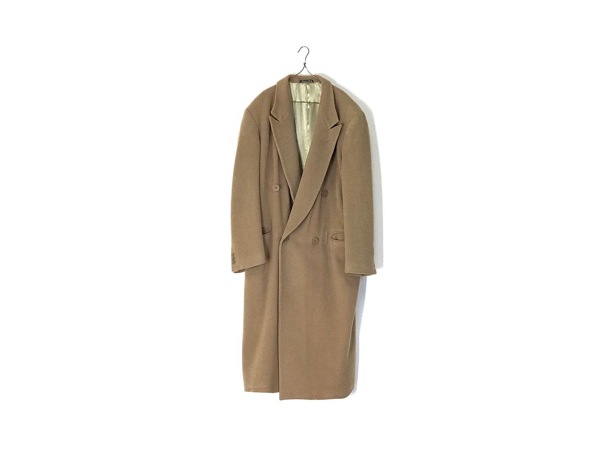 80-90s giorgio armani cashmere double long coa 80-90s giorgio armani cashmere double long coa