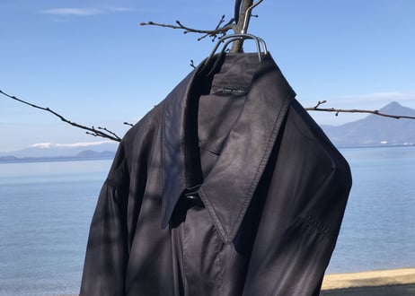 2018ss giorgio armani long coat