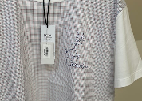 carven check tops dead stock