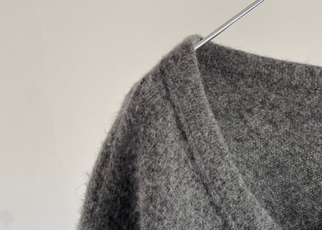 driesvannoten "ライカ期" merinos wool cardigan