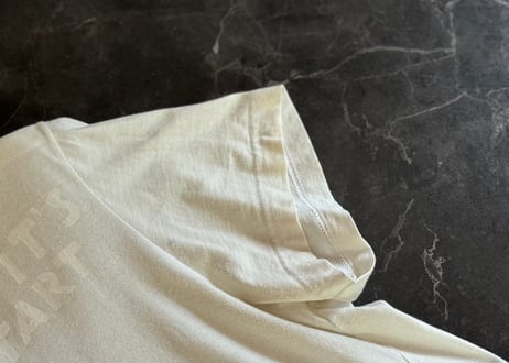 maison margiela "miss diana" AIDS t white