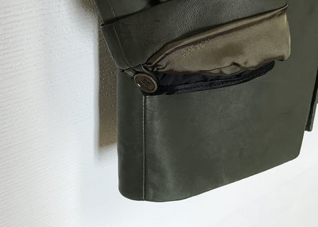 2013aw loewe leather coat