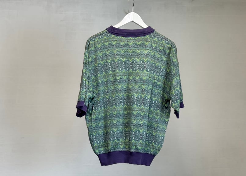 yves saint laurent knit polo shirt | weekend tokyo