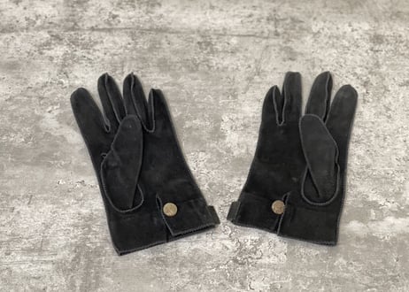 80s gucci leather gloves