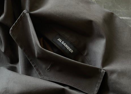 jilsander "本人期" reversible coat