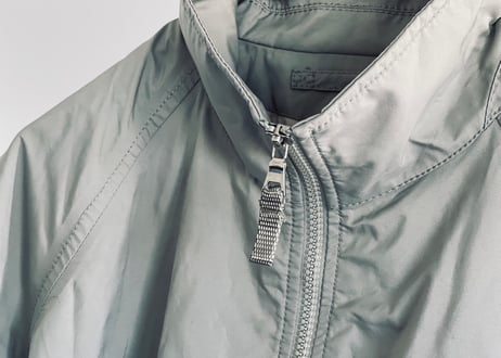 prada over size logo jacket
