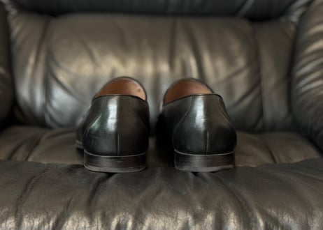 salvatore ferragamo gancini leather loafers