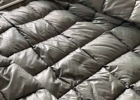 vintage moncler green down jacket