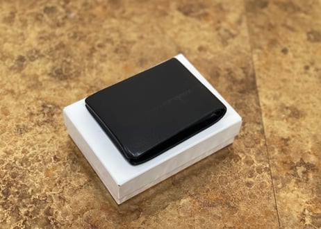 maison margiela leather wallet