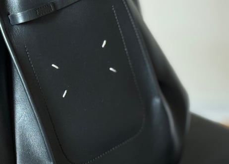 maison margiela leather shoulder bag