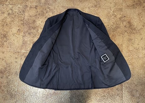 christian dior mohair set up suit