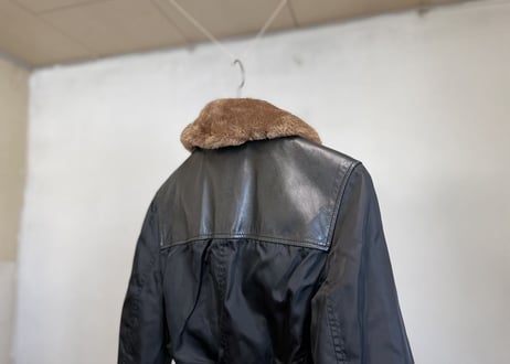 prada boa coat