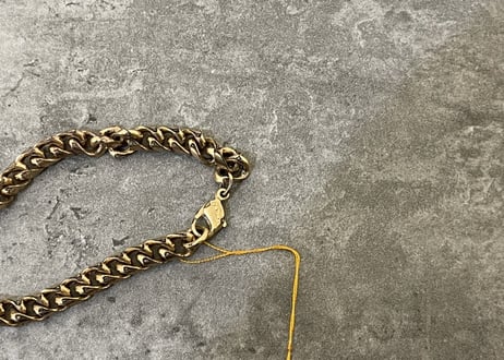 80-90s vintage dior gold bracelet"B"