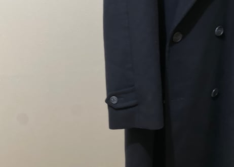 trussardi cashmere wool double chesterfield coat