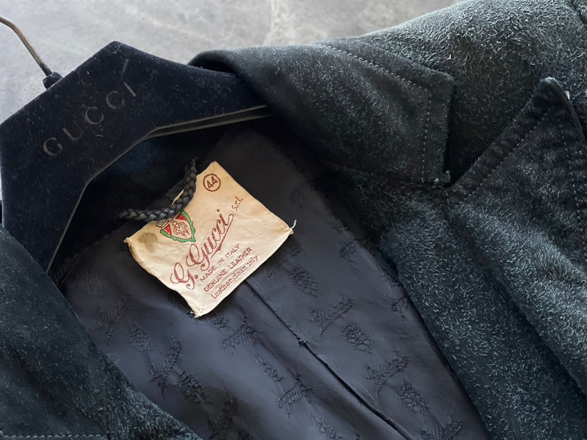 70s gucci leather jacket | weekend tokyo