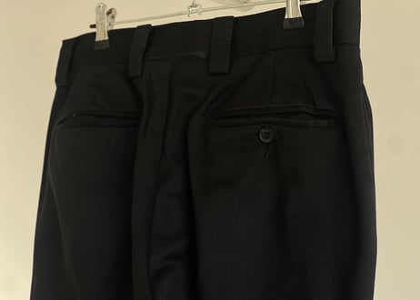 gucci by tomford wide black pants