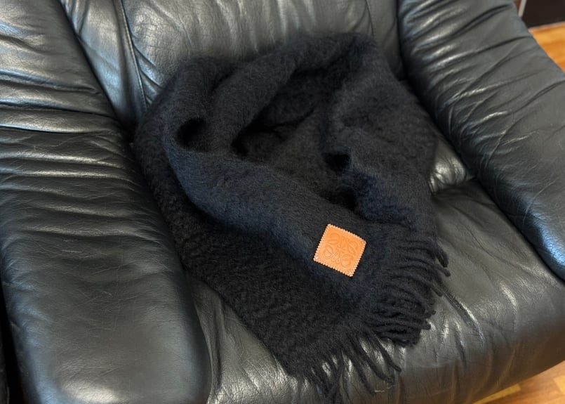 loewe anagram mohair muffler #2 | weekend tokyo