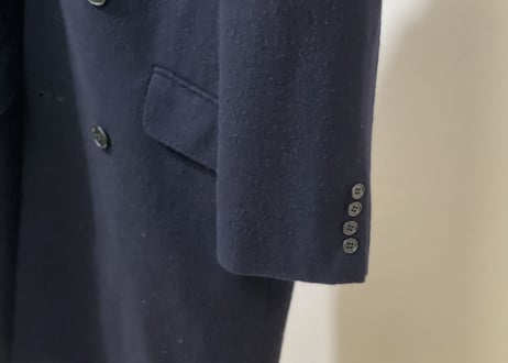 christian dior doble chester field coat