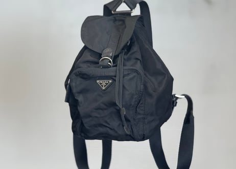 prada nylon back pack