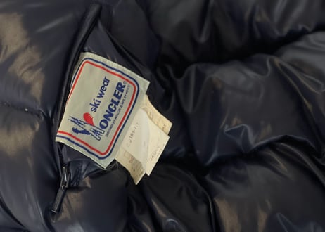 vintage moncler “reversible” down jacket #2