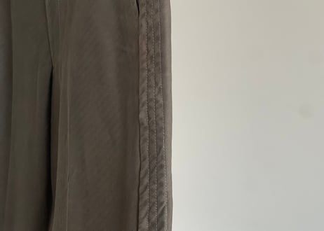 comme des garcons homme plus evergreen side seam pants