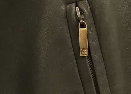 2013aw loewe leather coat