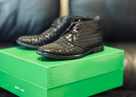 bottega veneta Intrecciato boots